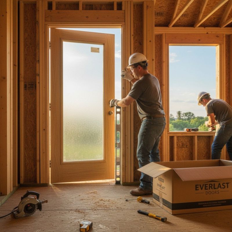 Farmhouse Door Installation