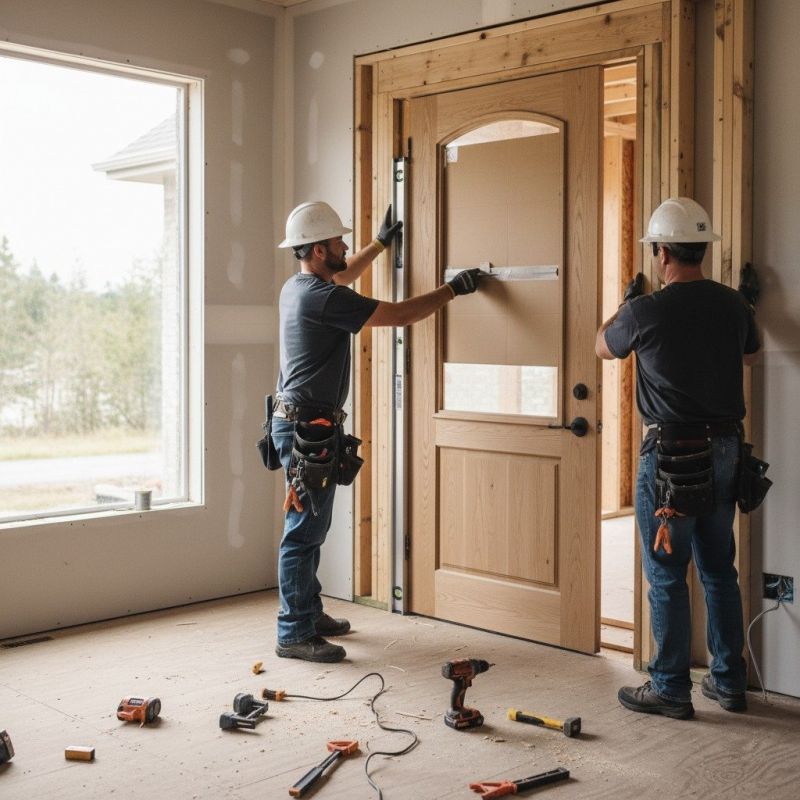 Wooden Door Installation